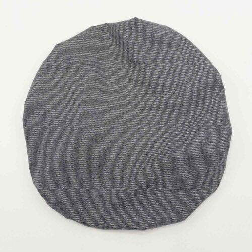 black-grey-showercap-waterproof-laminatedcotton-australia Shower Cap Black Unisex