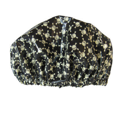 skull shower cap