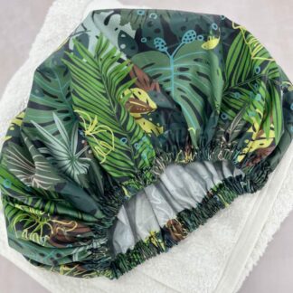 Dreadlocks Shower Cap Jungle Green