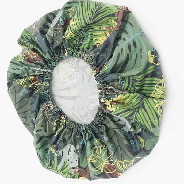 jungle-green-jumbo-shower-cap-underside Dreadlocks Shower Cap Jungle Green