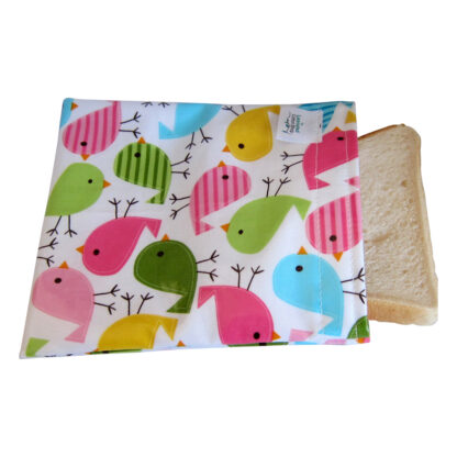 pink reusable sandwich bag