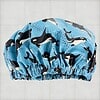 Kids shower cap whales orcas