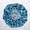 Kids shower cap whales orcas