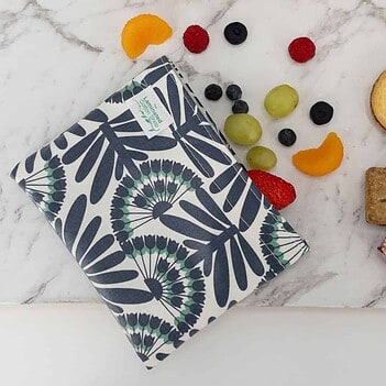 Untitled design - 1 retro blue flowers snack bag