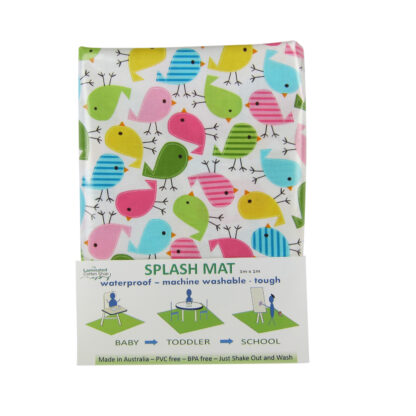 bird splat mat