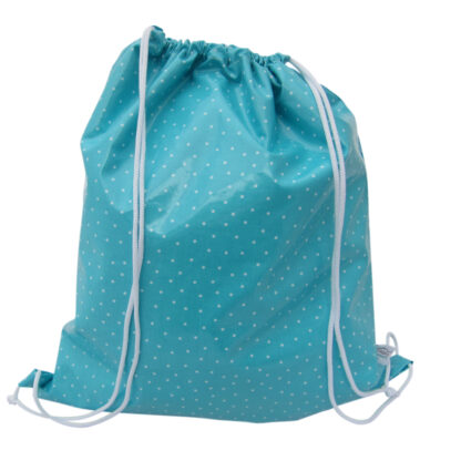 aqua dots swim bag with drawstring