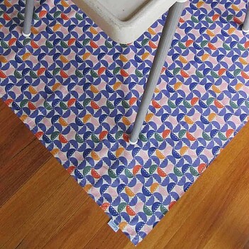 butterfly flowers splash mat under highchair2 highchair mat organic cotton