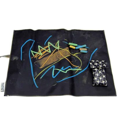 mat with drawing on it