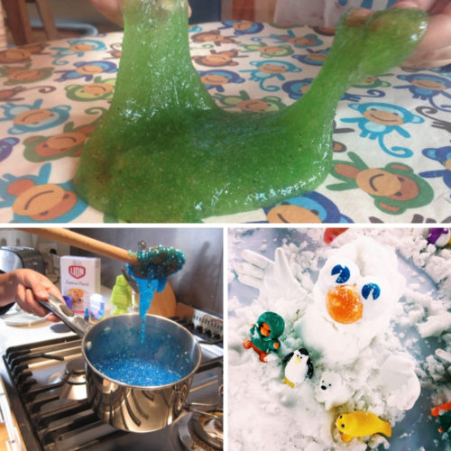 kids messy play ideas