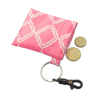 pink coin pouch