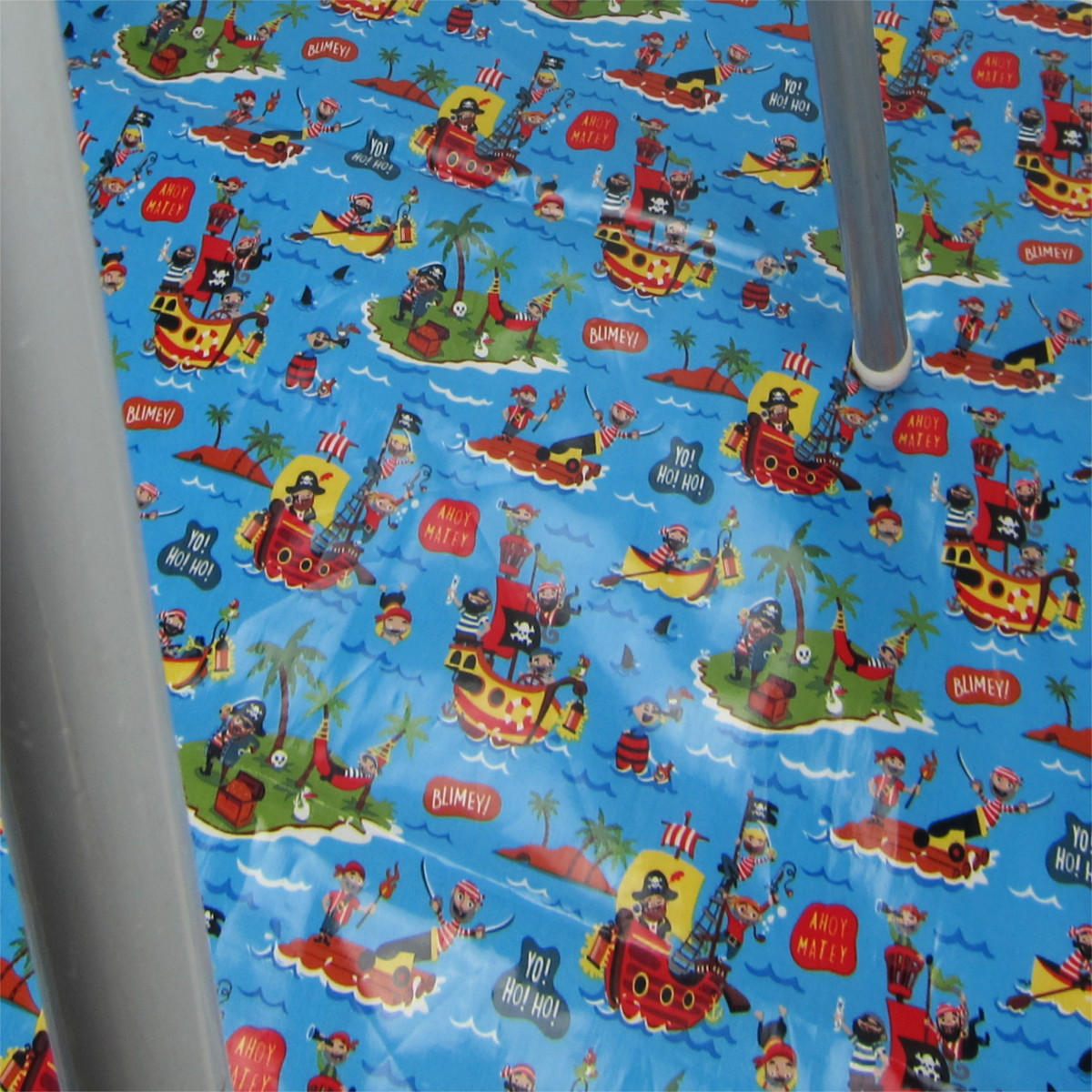 Kids Mess Mat Pirates Laminated Cotton Shop