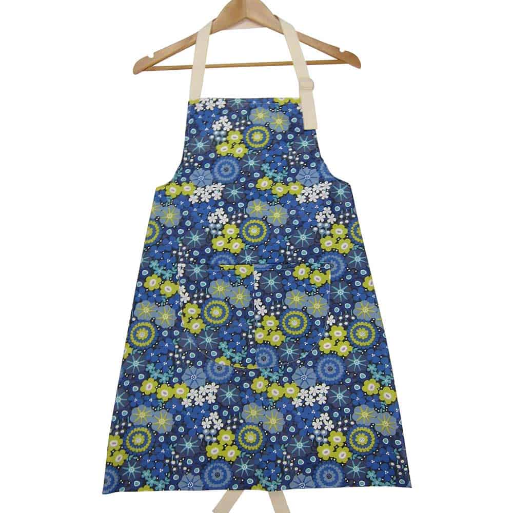 Apron waterproof flowers Laminated Cotton Shop