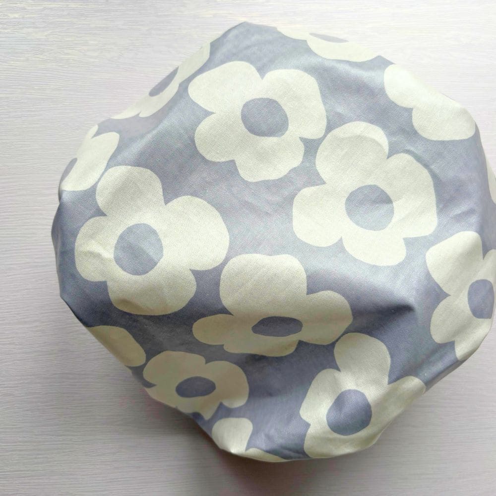 Reusable Shower Cap Poppy Design - Image 4