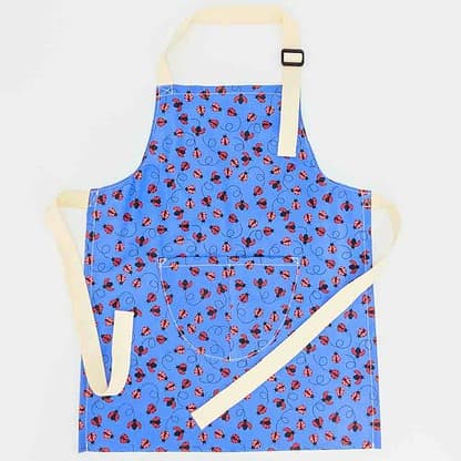 Kids Apron Waterproof Ladybirds - Image 2