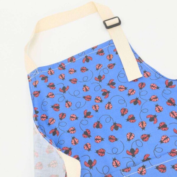 Untitled design - 1 ladybirds kids apron laminated cotton waterproof