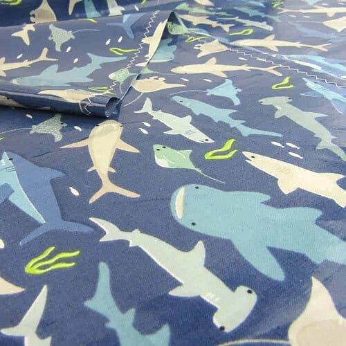Splat Mat Blue Sharks