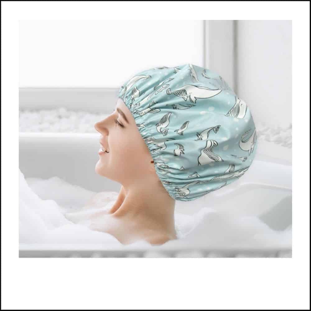 Shower Caps Laminated Cotton Shop Australian Made Reusables