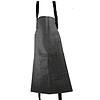black apron laminated cotton