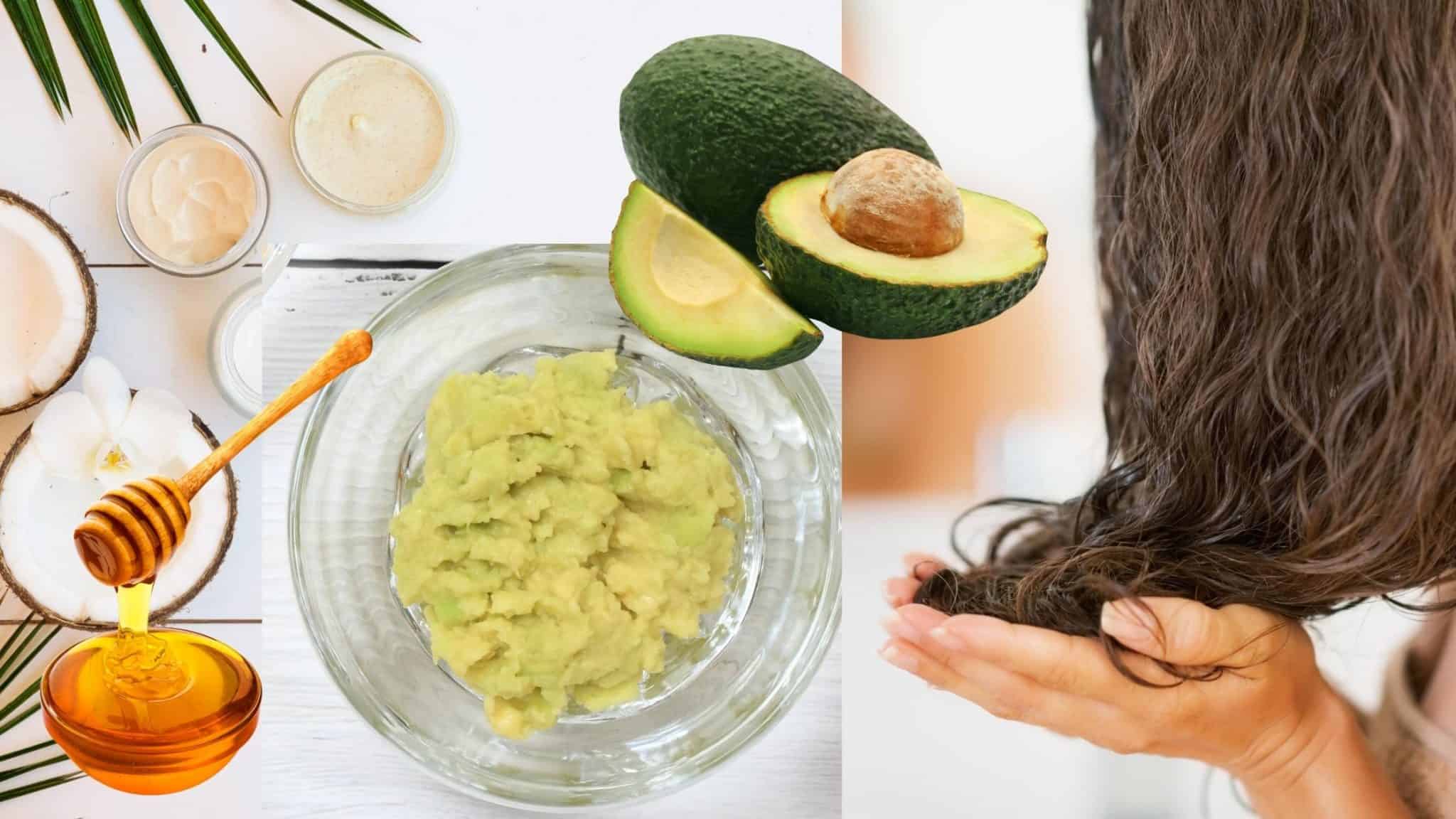 How to make a hair mask at home Laminated Cotton Shop