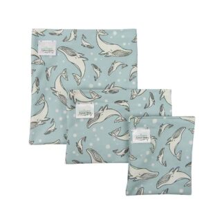 whales snack bag set