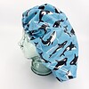 orca-killerwhale-XL-showercap-dreadlocks-laminatedcotton Extra Large Shower Cap Orcas