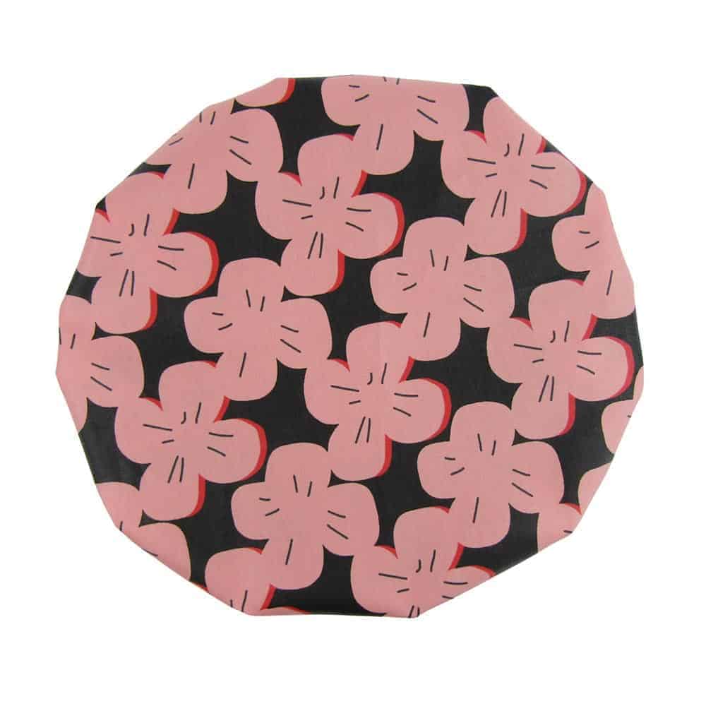 Extra Large Shower Cap Wildflower Laminated Cotton Shop