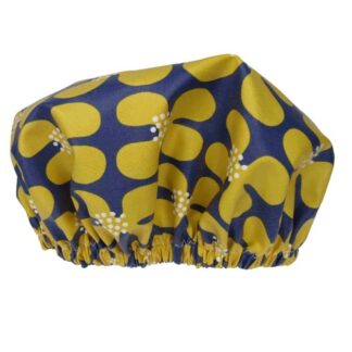 poppy shower cap organic cotton