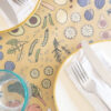Lemon tablecloth close upAPC_0055 Square Tablecloth laminated cotton