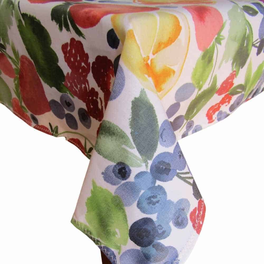 Square Tablecloth laminated cotton Laminated Cotton Shop