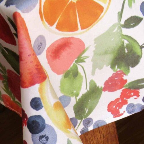 fruit tablecloth