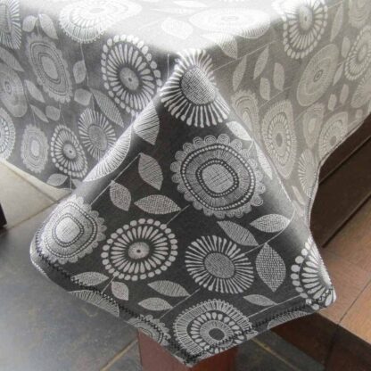 square tablecloth laminated cotton