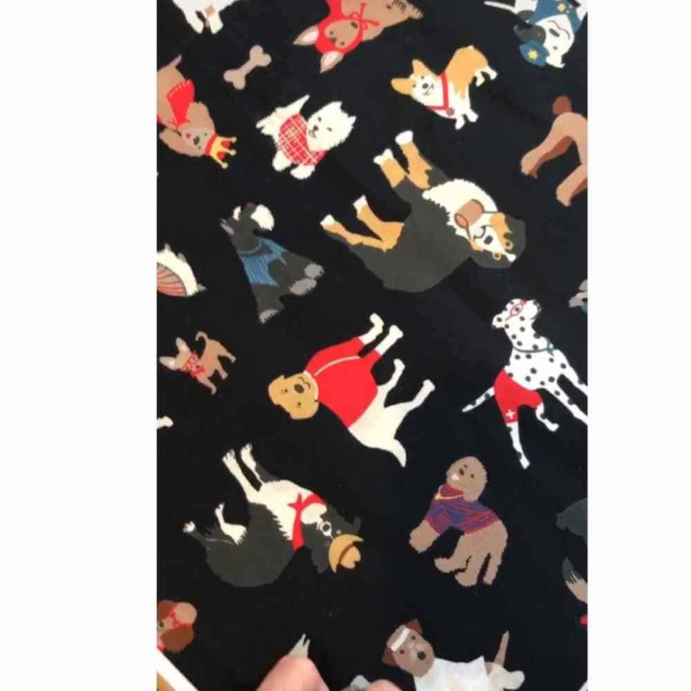 Shower Cap Dogs Laminated Cotton Shop