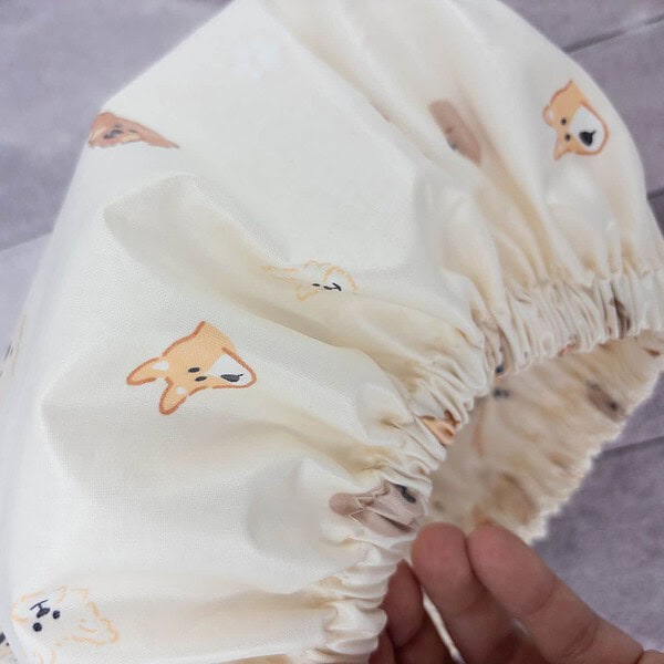 dogs-print-laminatedcotton-shower-cap-hair-bonnet-australia Shower Cap Dogs