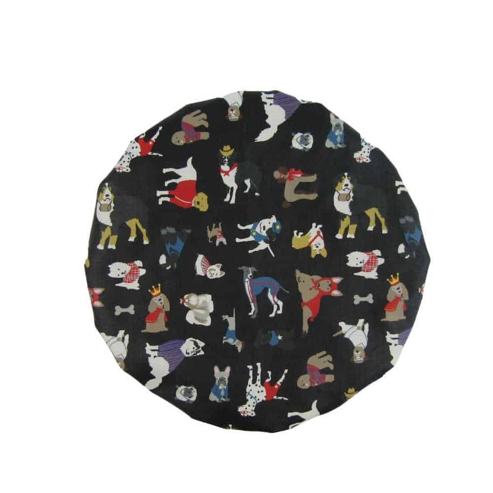Shower Cap Dogs Laminated Cotton Shop