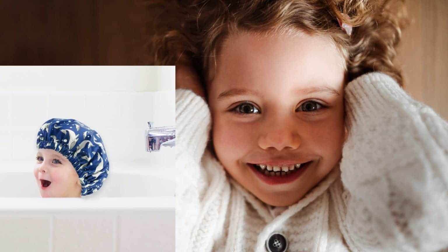 3 reasons why a good kids shower cap is super useful Laminated Cotton