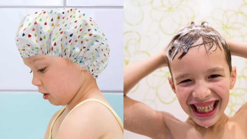 3 reasons why a good kids shower cap is super useful - Laminated Cotton Shop