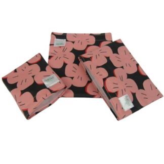 organic cotton reusable snack bag set