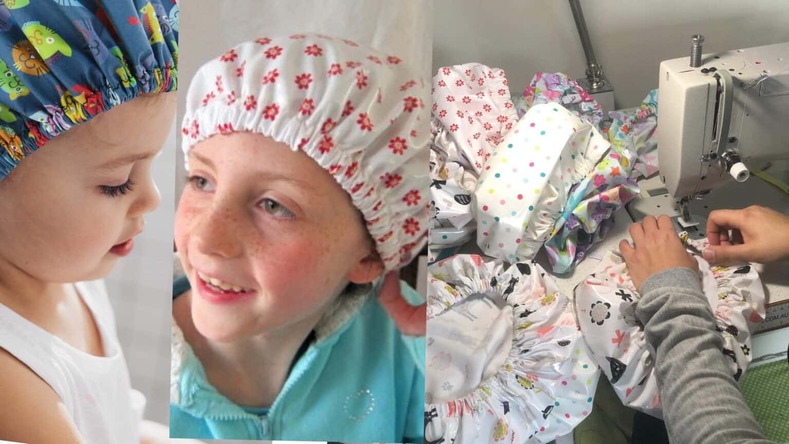 Shower Cap Sizes. What fits me? Laminated Cotton Shop