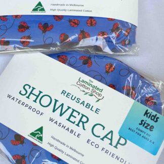 kids ladybird shower cap