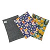 large food safe reusable snack bags set