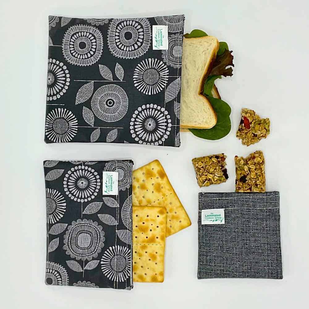 1x Reusable Snack Bag. Choice of Fabrics. Zero Waste Gift. 