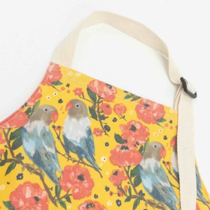 Children's Apron Birds Waterproof Organic Cotton - Image 2
