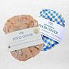 birds-plaid-bowl-cover Bowl Covers Set