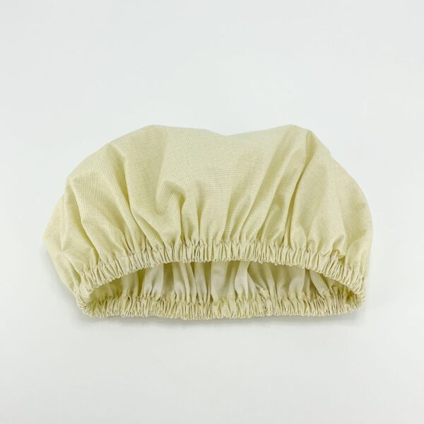 Untitled design - 1 neutral beige shower cap wateproof washable laminated cotton