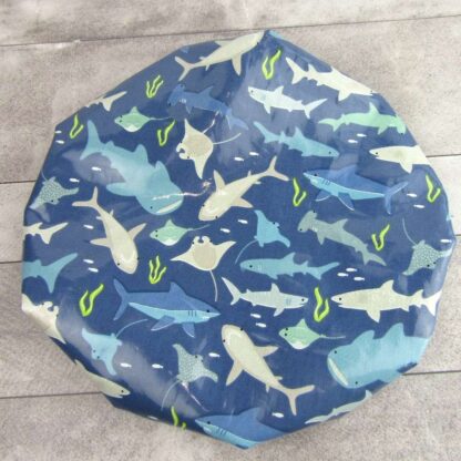 Sharks Shower Cap