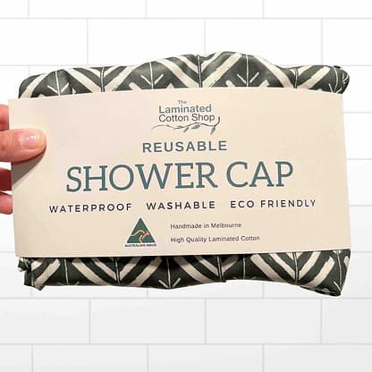 Shower Cap Tribal Green - Image 6