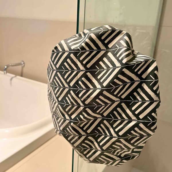 Untitled design - 1 Shower Cap Tribal Green
