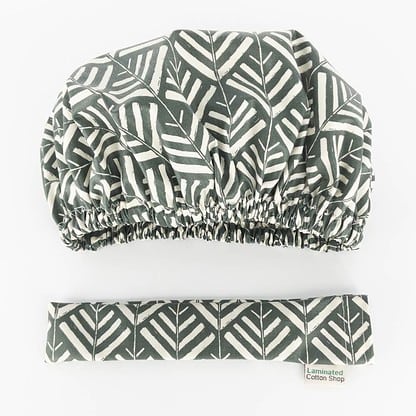 Shower Cap Tribal Green - Image 8