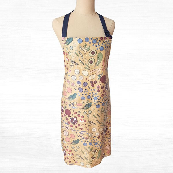 lemon farmers market waterproof apron