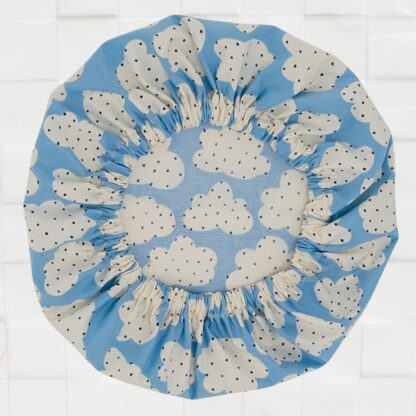 Shower Cap Sky Blue Clouds - Image 2